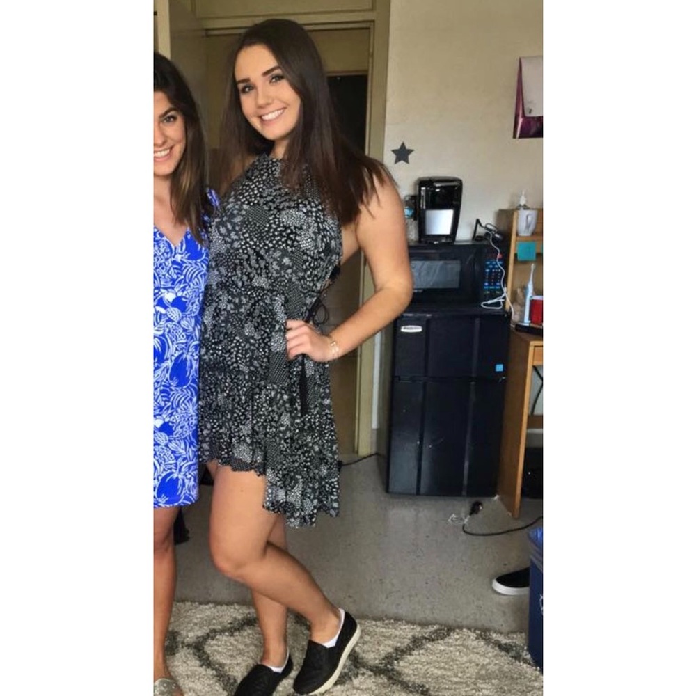 Black surf sundress